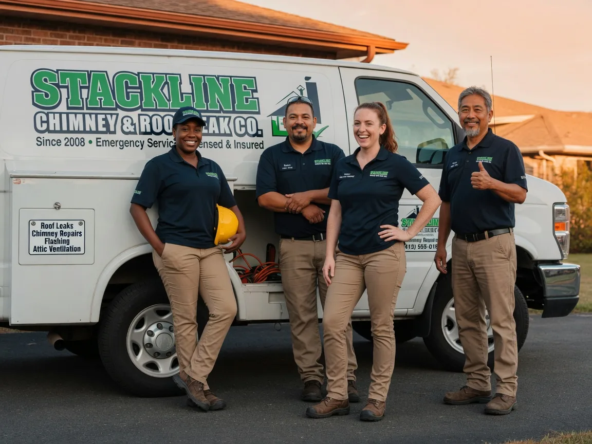 Chimney flashing repair company in Moriches, NY